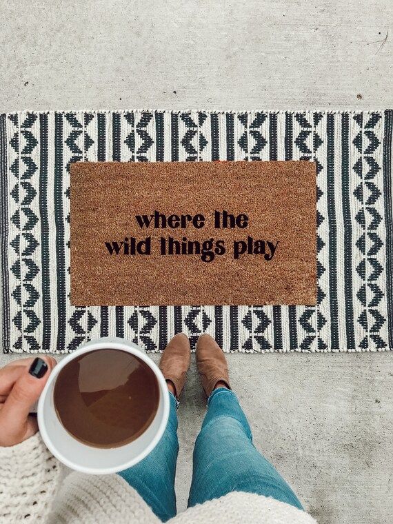 Where The Wild Things Play | Mother's Day gift | where the wild things are | gift for mom | welco... | Etsy (US)