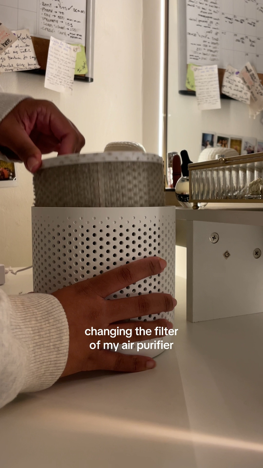 Changing filter after six months 🤢 but at least that means that  its working 😛 #fyp #amazonfinds #essentials #hacks #house #musthaves #clean 

#LTKVideo #LTKFamily #LTKGiftGuide