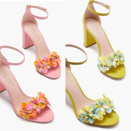 Pink or yellow? 🤔 Flower sandals 🌺 #pinksandals #yellowsandals #flowersandals #sandals #katespade 

#LTKFind #LTKshoecrush #LTKSale