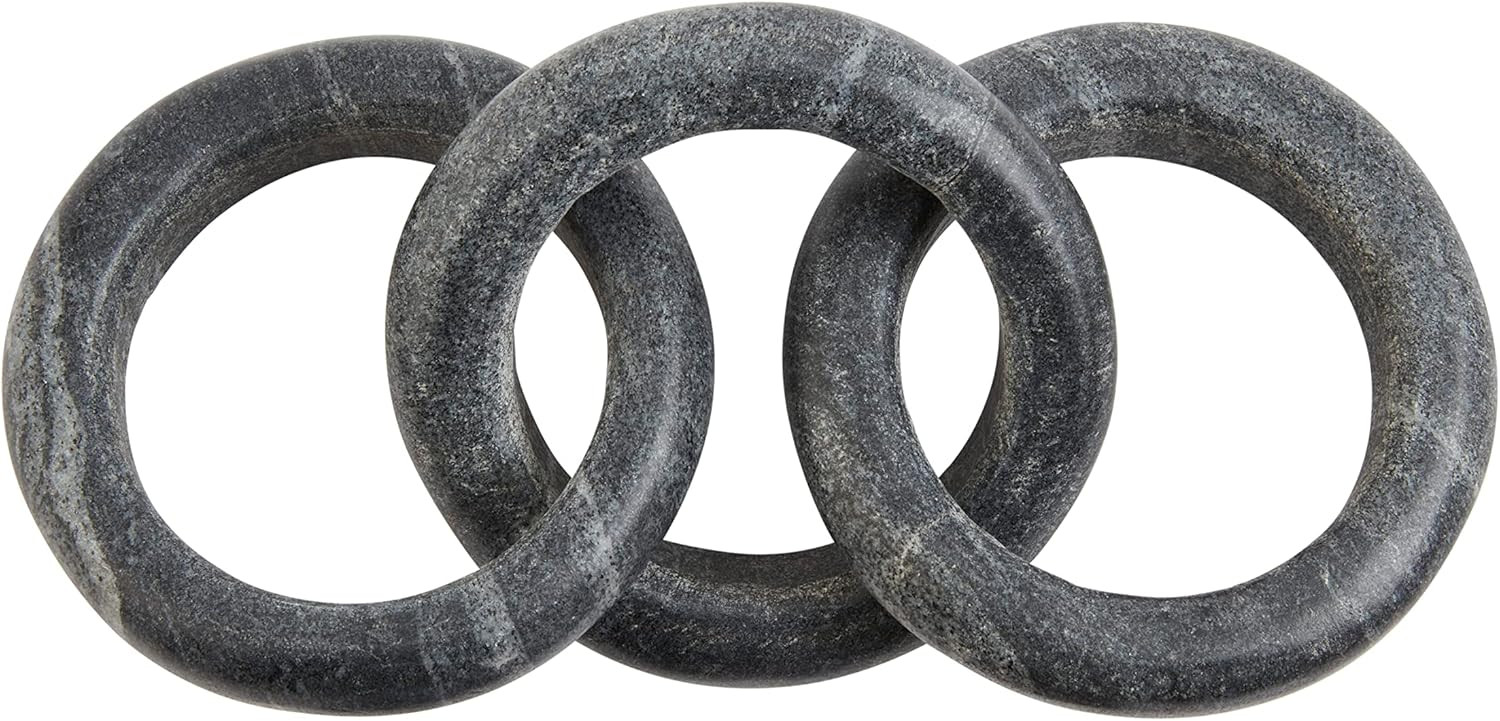 Mud Pie Marble Link, Gray | Amazon (US)