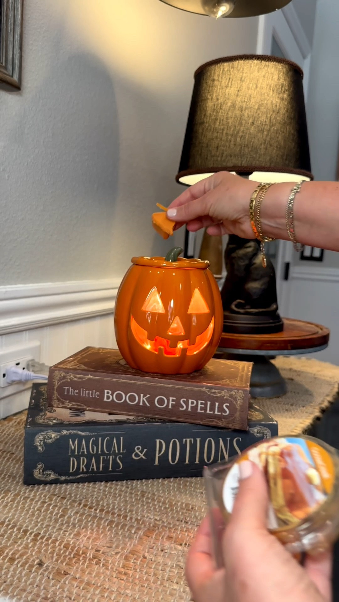 Wax Warmers are the perfect way to make your home smell like fall! They make great gifts & fun for your own home Halloween & fall decor 🖤🍂🤎🧡🍁

#LTKstorytime #LTKSeasonal #LTKHome