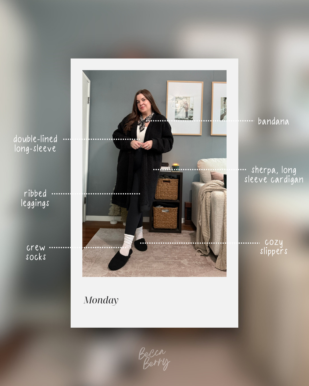 Starting the week in my favorite cozy WFH uniform: a black sherpa long cardigan layered over a double-lined white tee and ribbed black leggings. Easy, polished, and comfortable for Zoom calls. I love how the sherpa texture adds dimension while the basics keep it classic. I styled it with pearl bow earrings, a black + white bandana, and my Bombas Sunday mules (or the Adidas sneakers if you’re team shoes at home).
Fit Notes:
• Cardigan: wearing size XL (oversized fit)
• Tee: wearing size L (double-lined, stretchy, not sheer)
• Leggings: wearing size XL (true to size) 

 

#LTKootd #LTKMidsize #LTKWorkwear