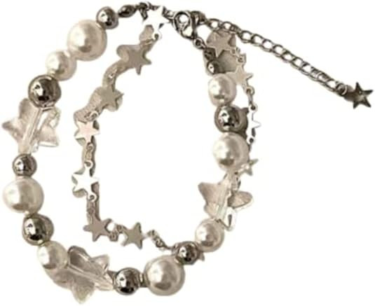 RICHTRUE Y2k Bracelets Y2k Accessories Grunge Accessories Y2k Aesthetic Bracelet for Women Punk A... | Amazon (US)