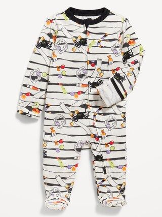 Matching Unisex 2-Way-Zip Sleep & Play Footed One-Piece for Baby | Old Navy (US)