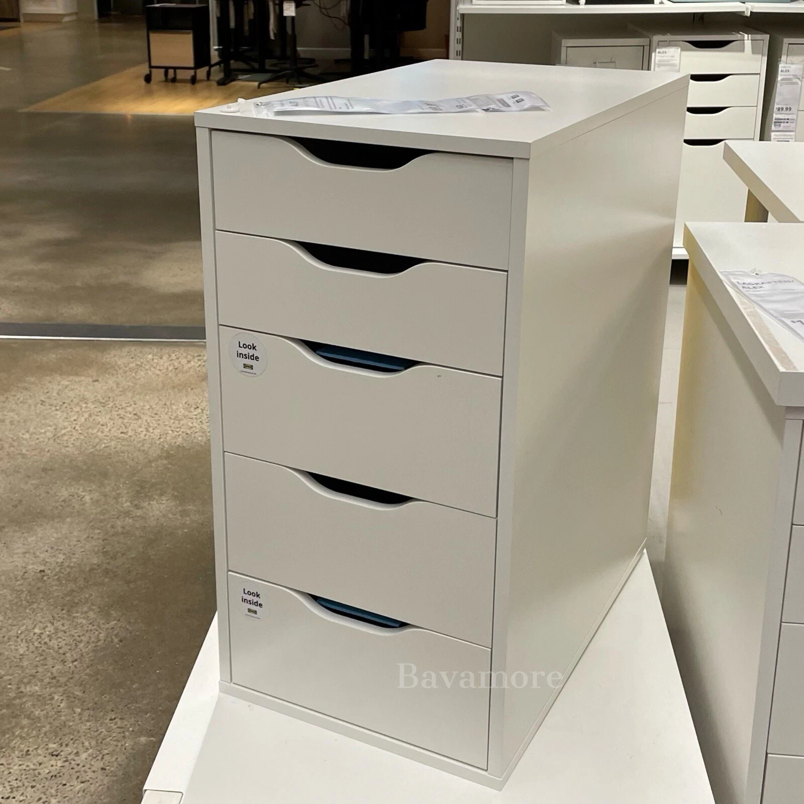 IKEA ALEX Drawer unit, White, 14⅛"x27½" BRAND NEW- | eBay US