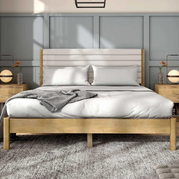 Camarato Upholstered Platform Bed | Wayfair North America