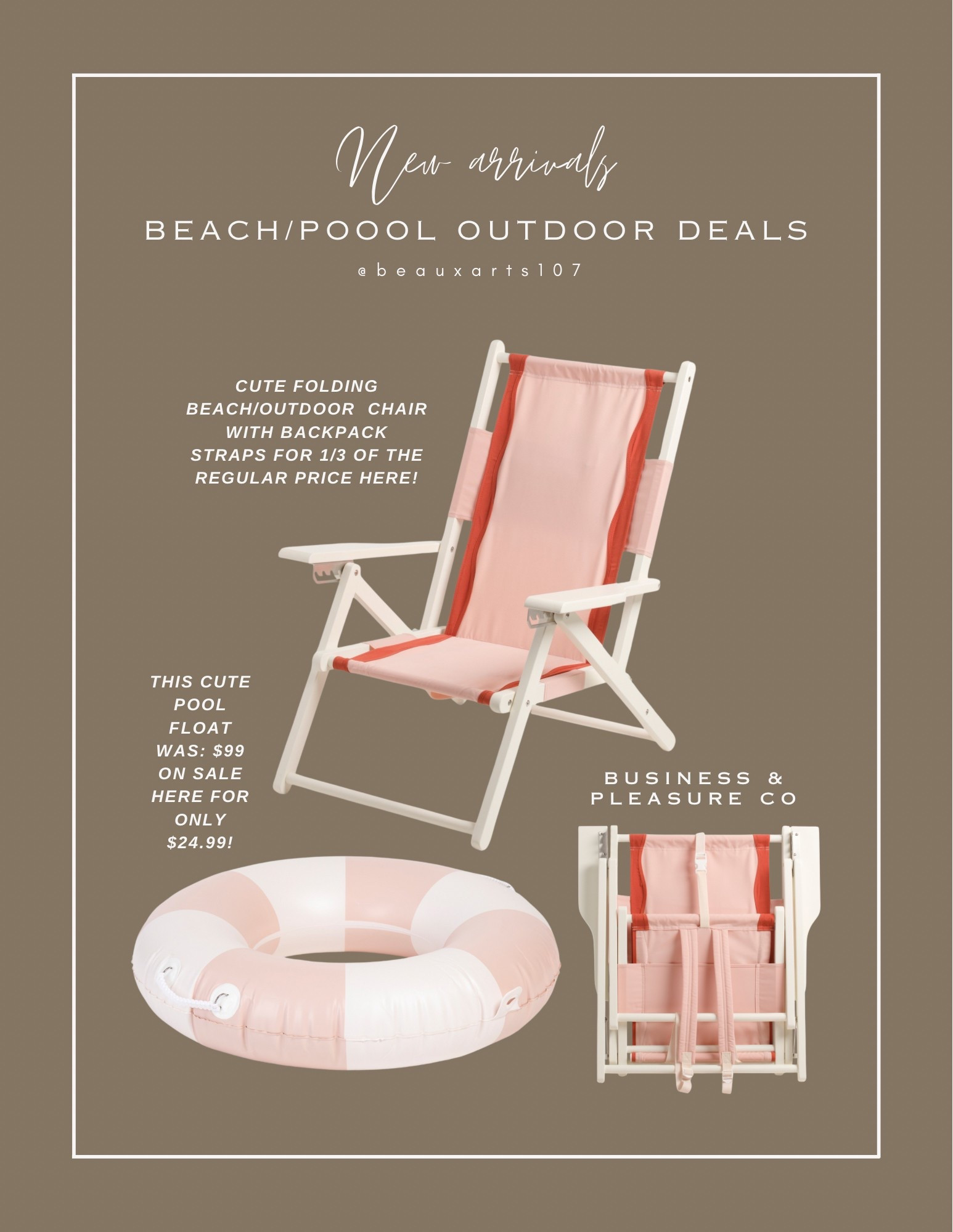 Save big on these cute pool/beach outdoor deals!

#LTKFindsUnder100 #LTKHome #LTKSaleAlert