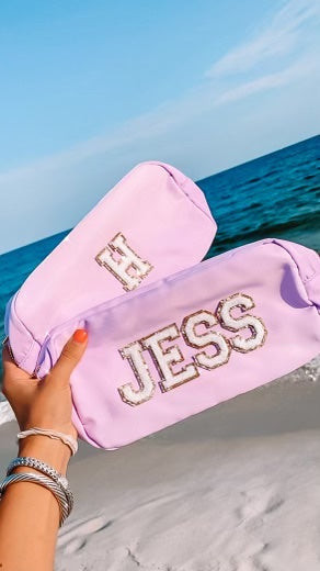 Nylon Makeup Bag - Large | KenzKustomz