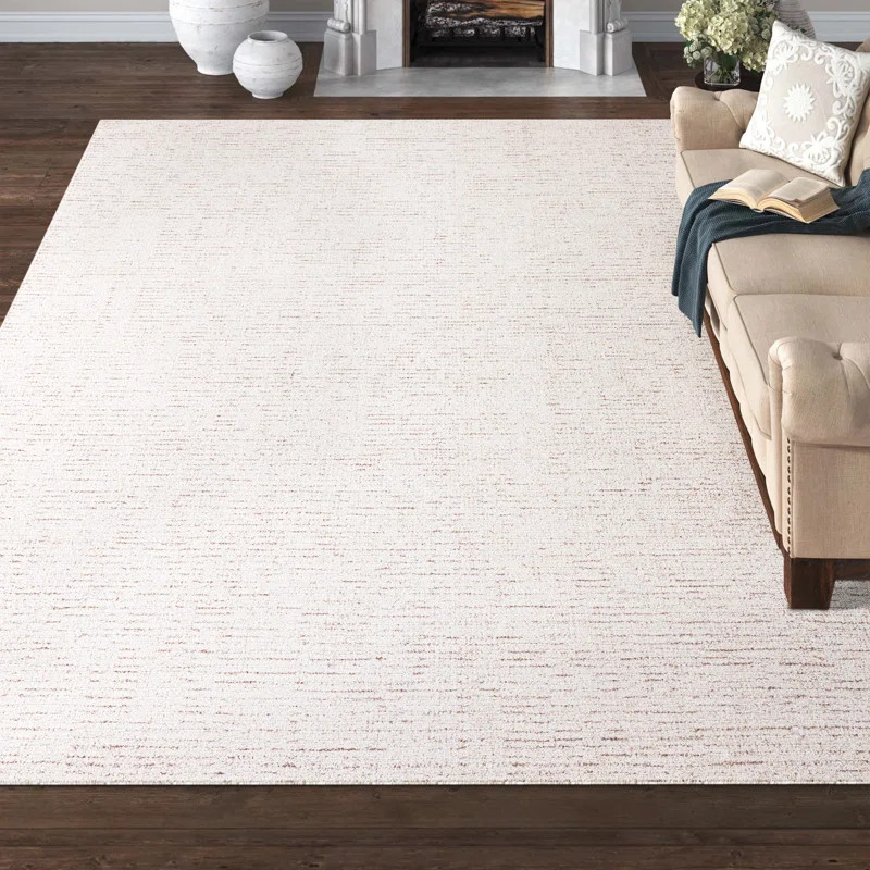 Maja Handmade Tufted Wool Ivory/Beige Area Rug | Wayfair North America