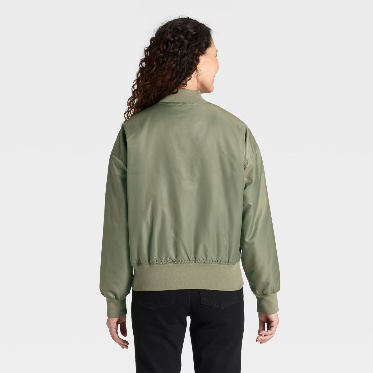 Women's Satin Bomber Jacket - Universal Thread™ | Target