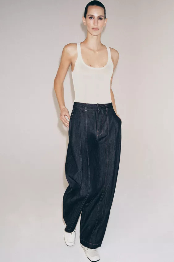 FINE KNIT SLEEVELESS TOP | Zara UK