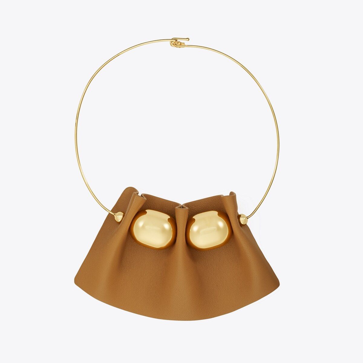 Fluted Leather Collar Necklace | Tory Burch (US)