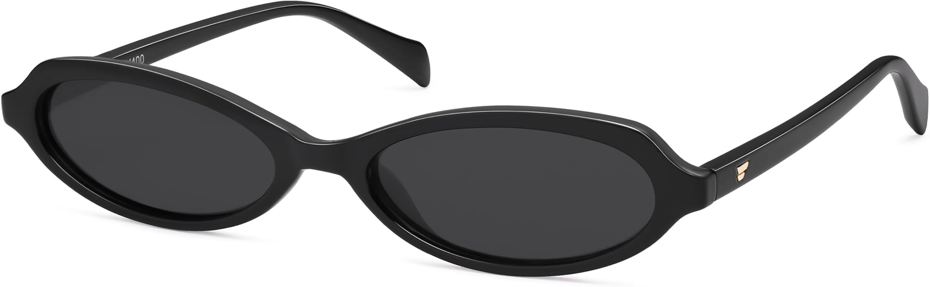 VANLINKER Polarized Retro Oval Sunglasses for Women Small Chic 90s Vintage Style Trendy Slim Narr... | Amazon (US)