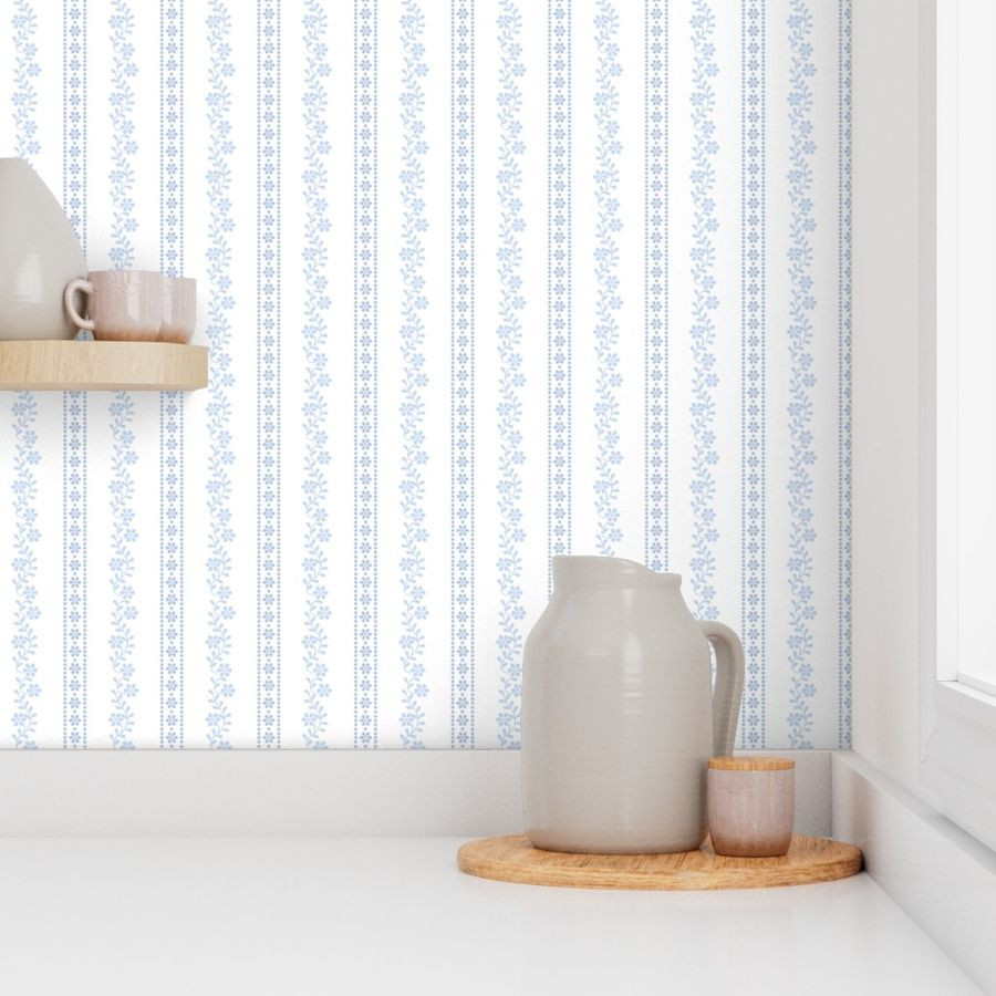 Zuri Stripe blueberry 1 | Spoonflower
