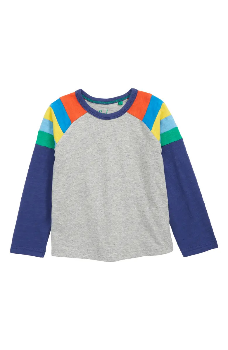 Boden Kids' Colorblock Raglan T-Shirt | Nordstrom