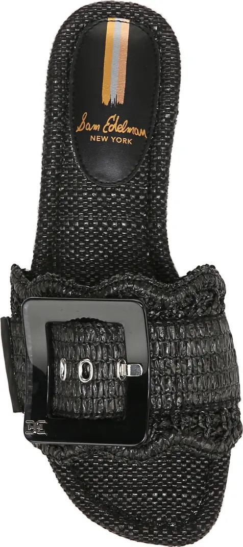 Bambi Raffia Buckle Slide Sandal (Women) | Nordstrom Rack