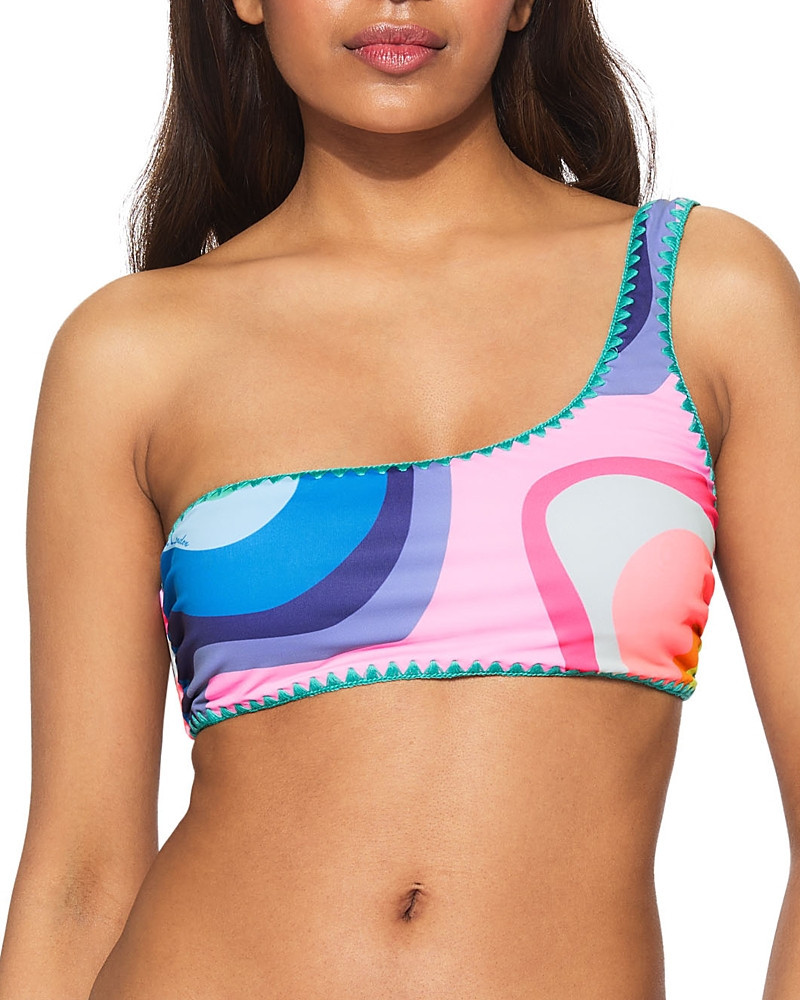 Kurt Geiger London Kensington Asymmetric Bikini Top | Bloomingdale's (US)