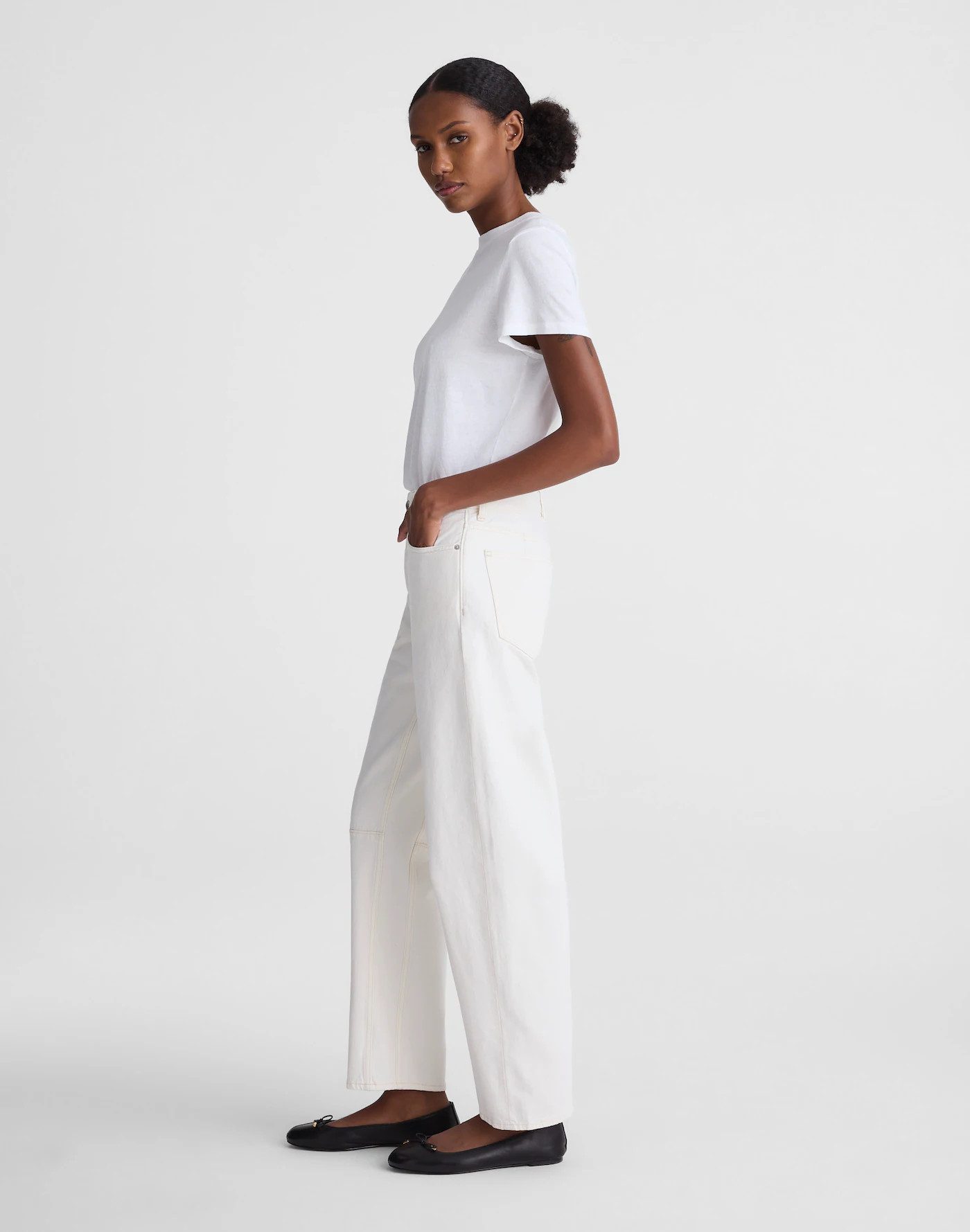The Darted Barrel-Leg Jean | Madewell | Madewell