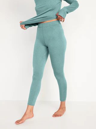 High-Waisted UltraBase Merino Wool Base Layer Tights for Women | Old Navy (US)