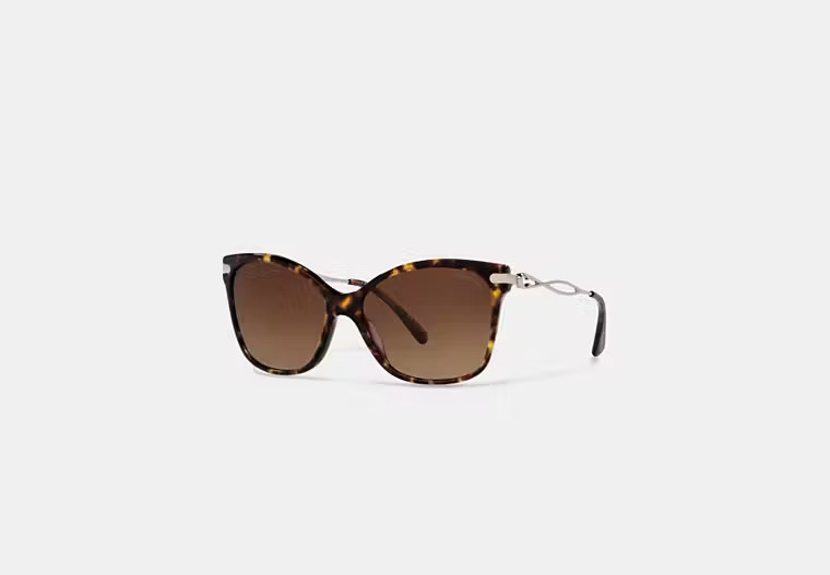 Sculpted Signature Wayfarer Sunglasses | COACH® | Coach (US)