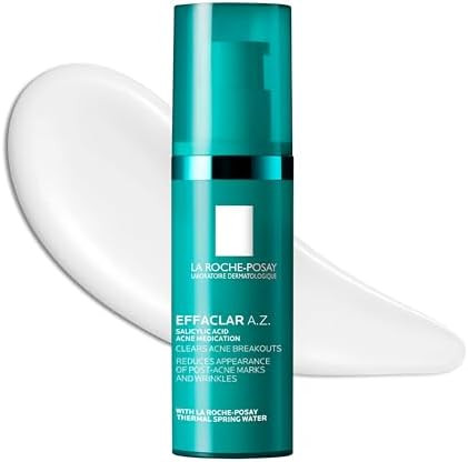 La Roche-Posay Effaclar A.Z. Gel, Azelaic Acid & Salicylic Acid for Acne Treatment, Anti-Aging & ... | Amazon (US)