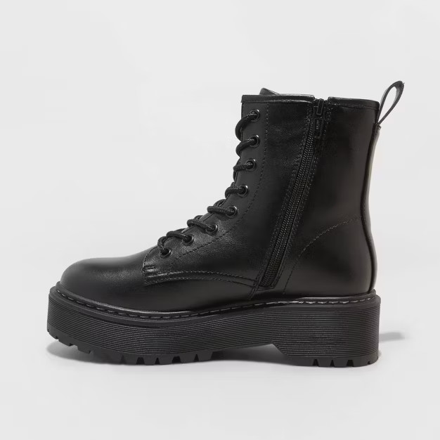 Women's Erin Combat Boots - A New Day™ | Target