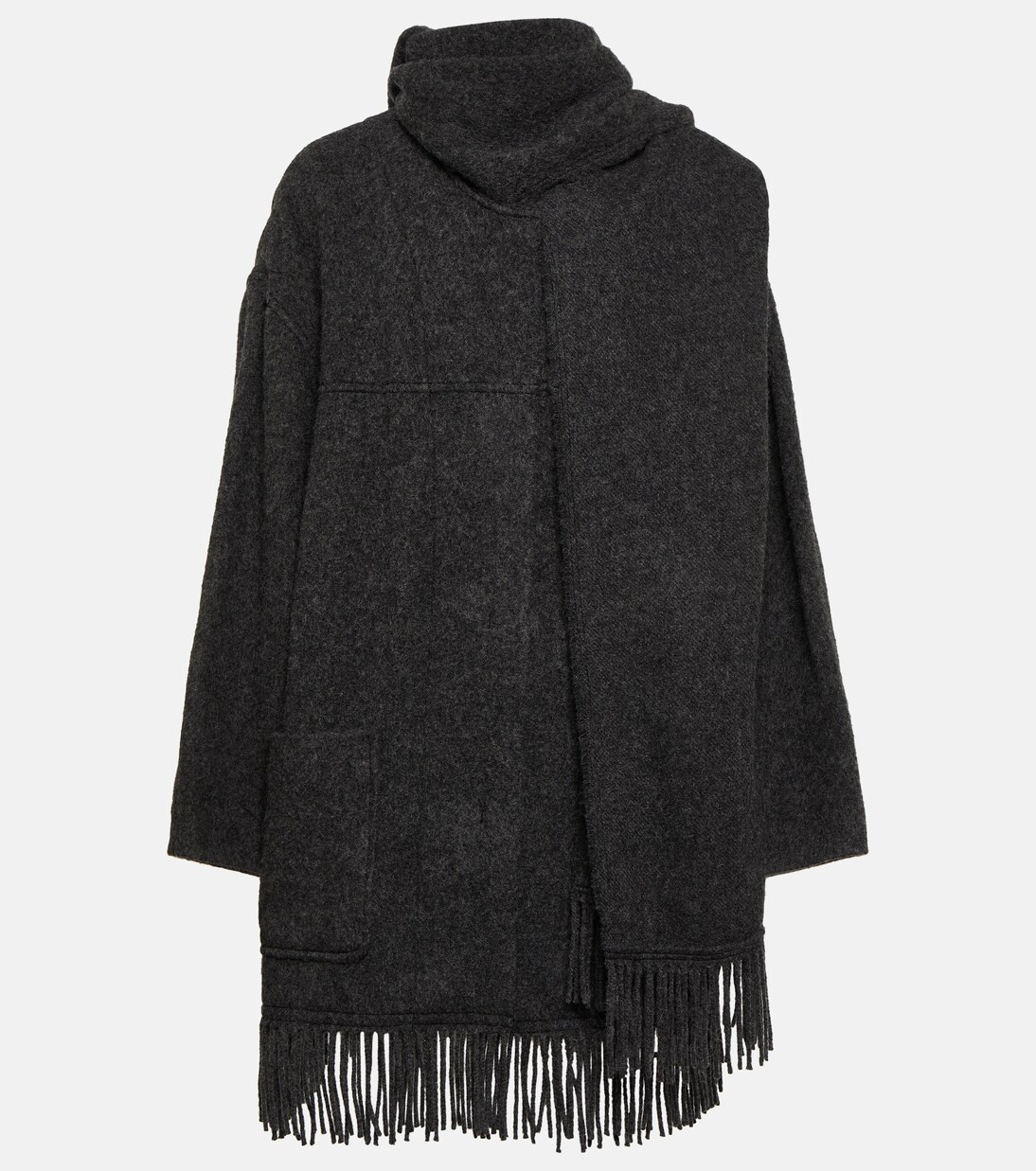 Faty wool-blend scarf coat | Mytheresa (INTL)