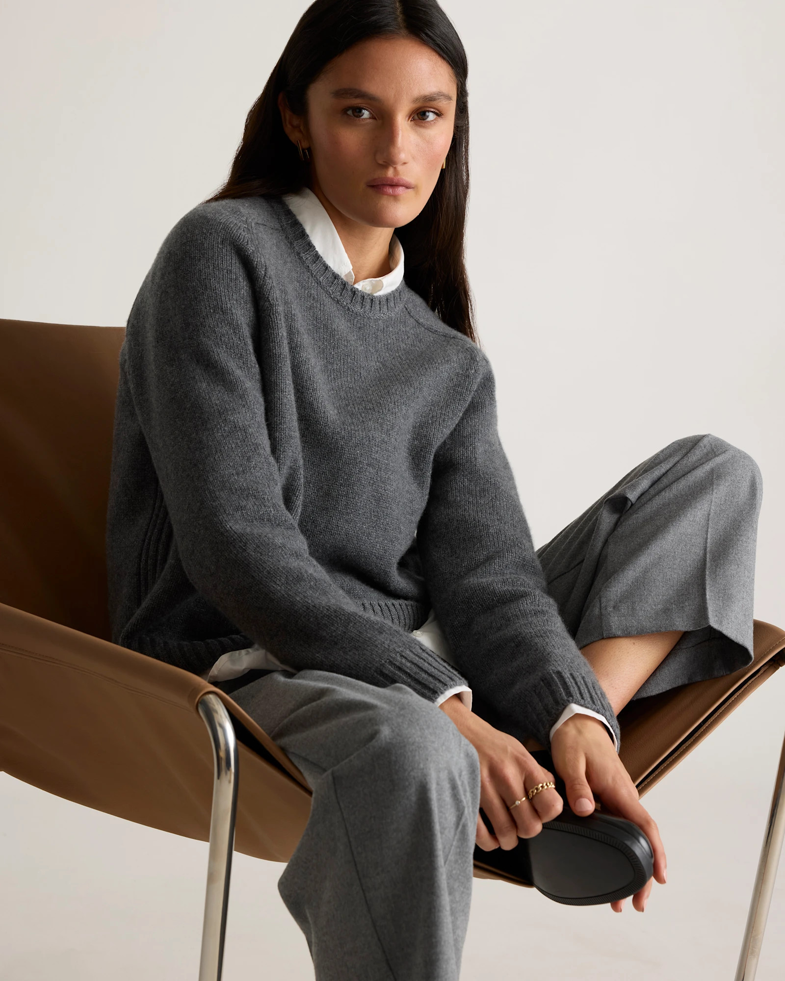 Luxe Baby Cashmere Crewneck Sweater | Quince