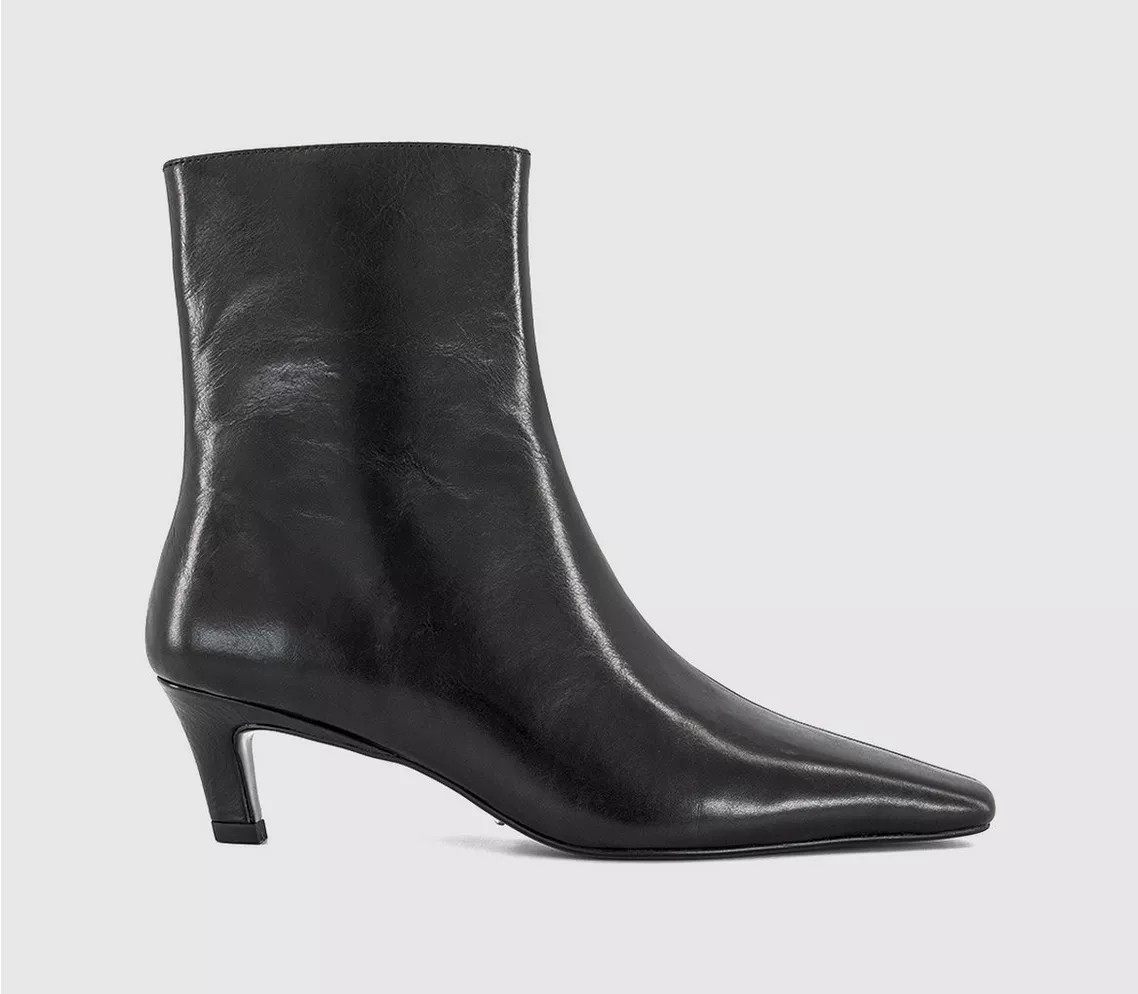 Tony Bianco Estelle Ankle Boots Black Vintage - Women's Ankle Boots | Office Shoes (UK)