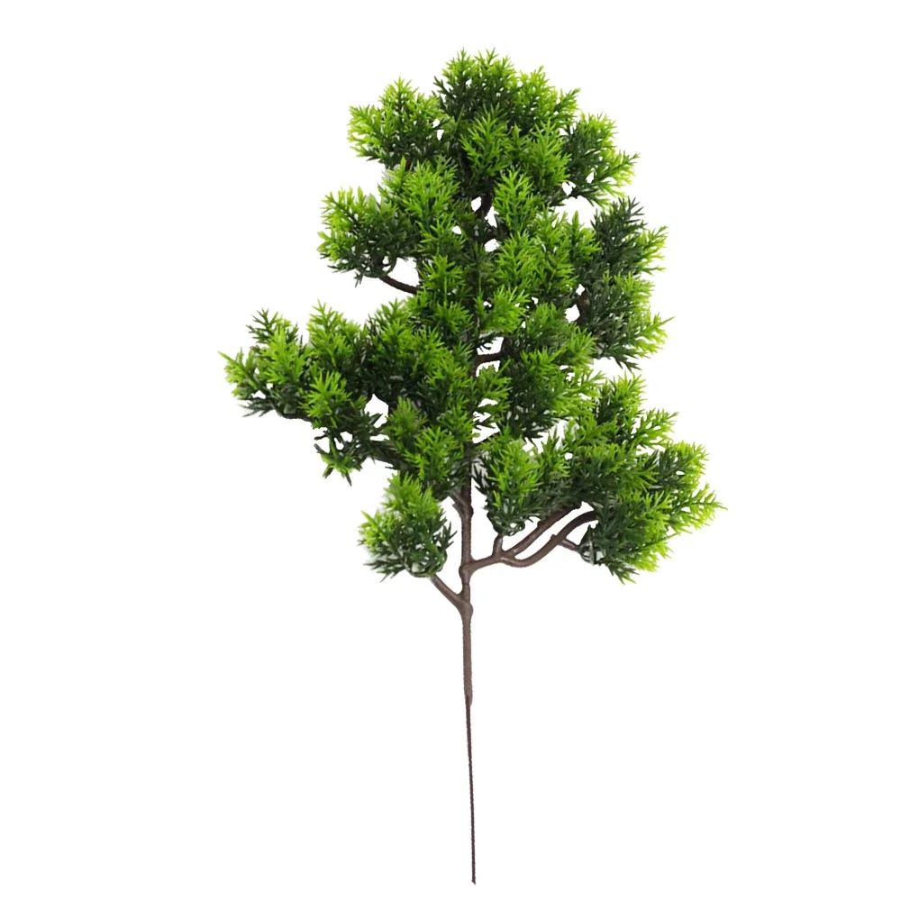 Artificial Pine Tree Branch Simulation Needle Leaves Branch Home Office Fake Plant Decor, Light G... | Walmart (US)