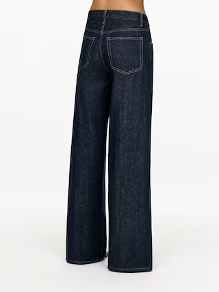 CLOUD Loose Wide Jeans | Arket UK