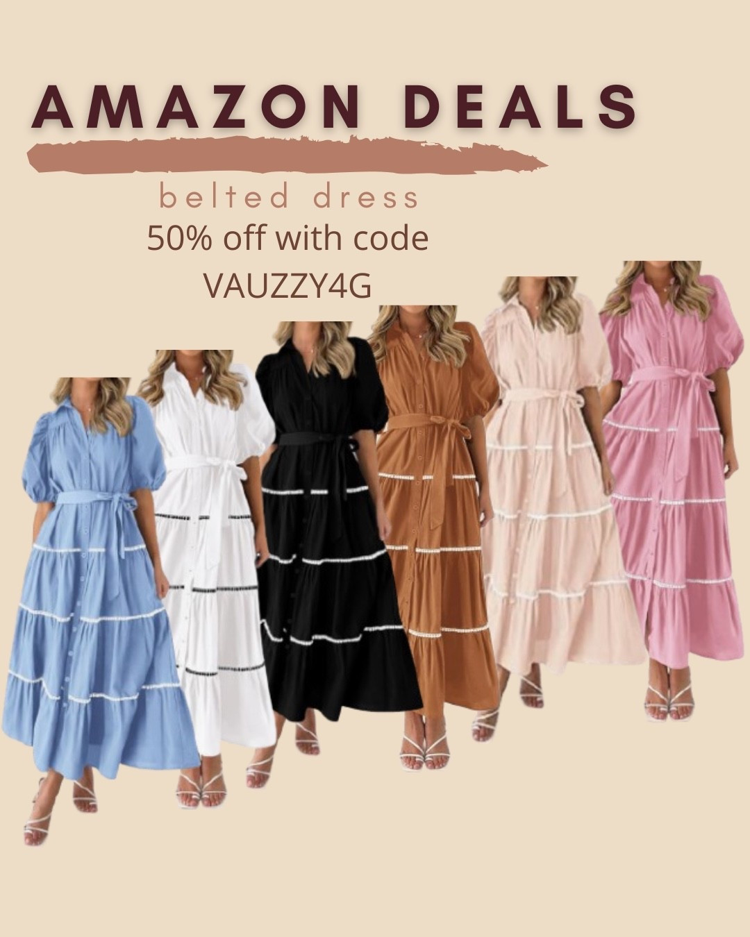 $22 ends 6/7

Amazon fashion
Amazon deals
Tiered dress
Midi dress

#LTKSaleAlert