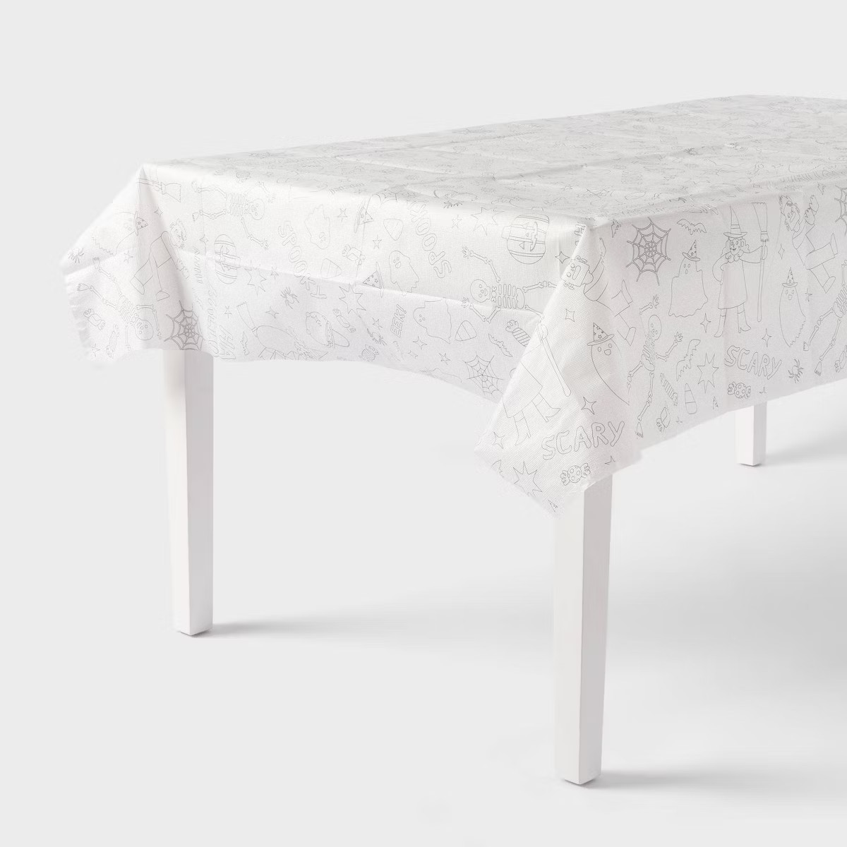 Halloween Color Your Own Table Cover - Spritz™ | Target