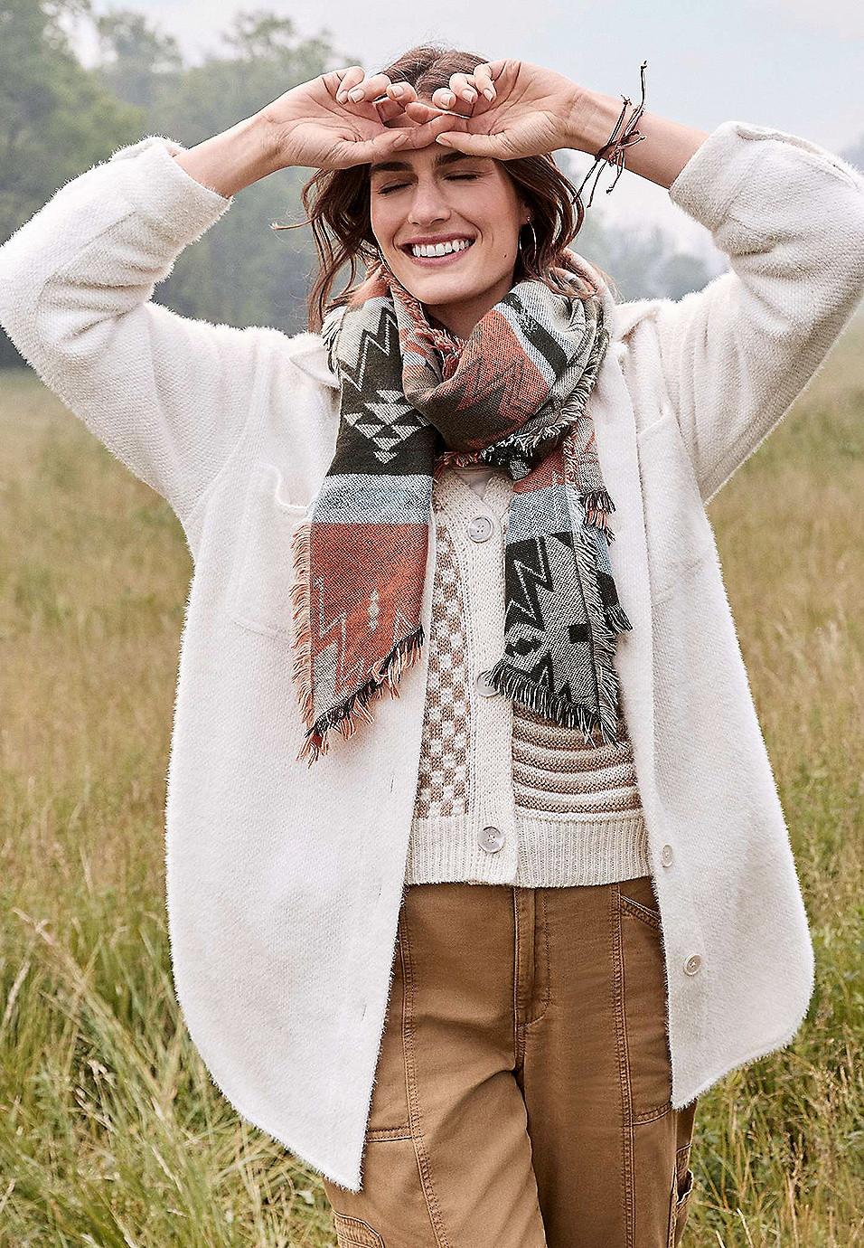 Textured Shacket | Maurices