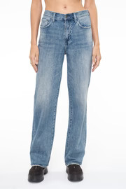 Bobbie Mid Rise Loose Straight Leg - Marne | Pistola Denim