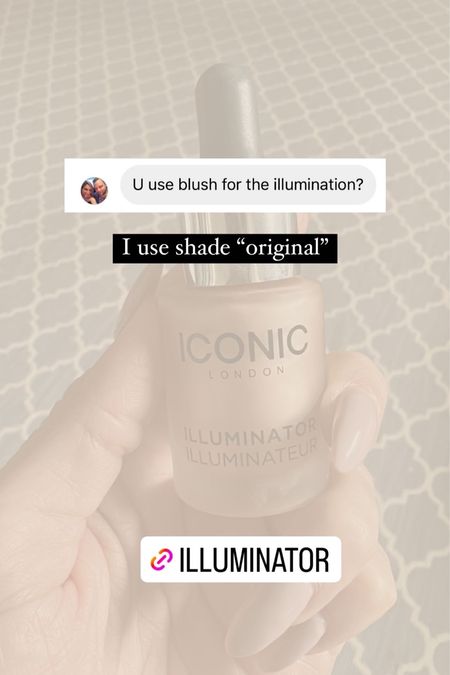 Iconic London illuminator - shade original. This liquid highlighter is so buildable, blendable and the perfect shimmer without being glittery. Comes in 3 shades

#LTKbeauty #LTKsalealert #LTKfindsunder50