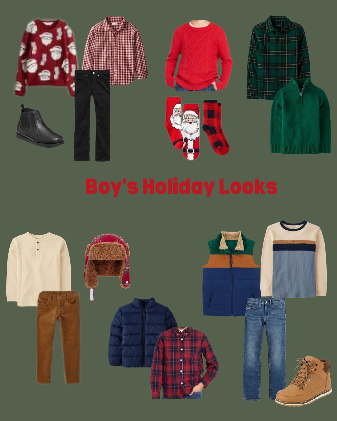 Boy's Holiday Looks 

 

#LTKGiftGuide #LTKHoliday #LTKKids