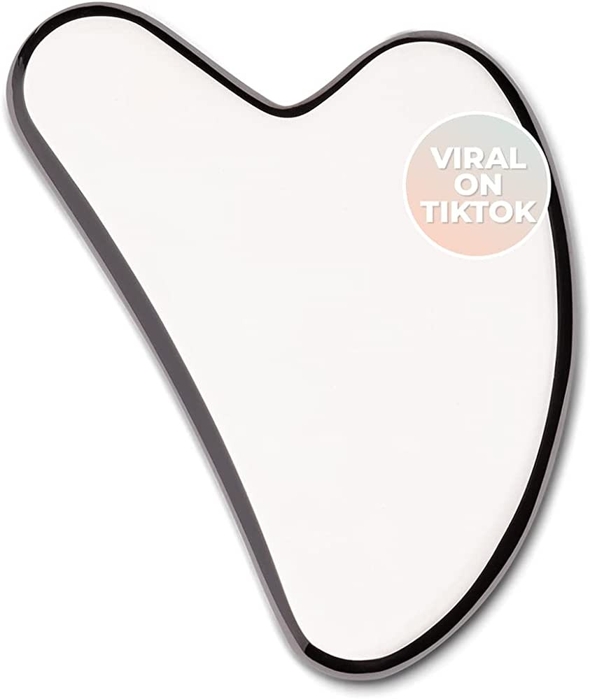 Sacheu Stainless Steel Gua Sha - Metal Gua Sha, Gua Sha Facial Tools Stainless Steel, Reduce Puff... | Amazon (US)