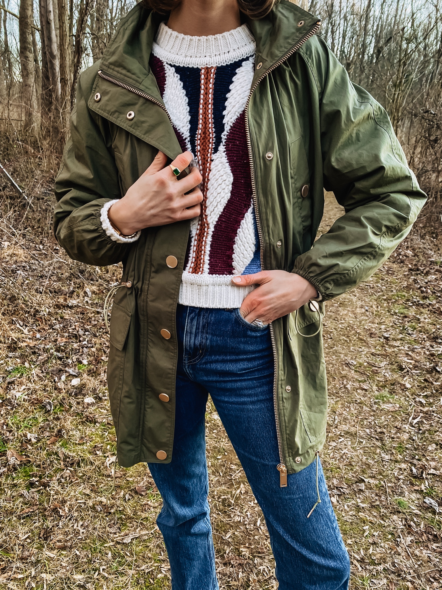 This field jacket came just in time for a rainy day! It folds up into a packable pouch too! 

#LTKtravel #LTKover40 #LTKSeasonal