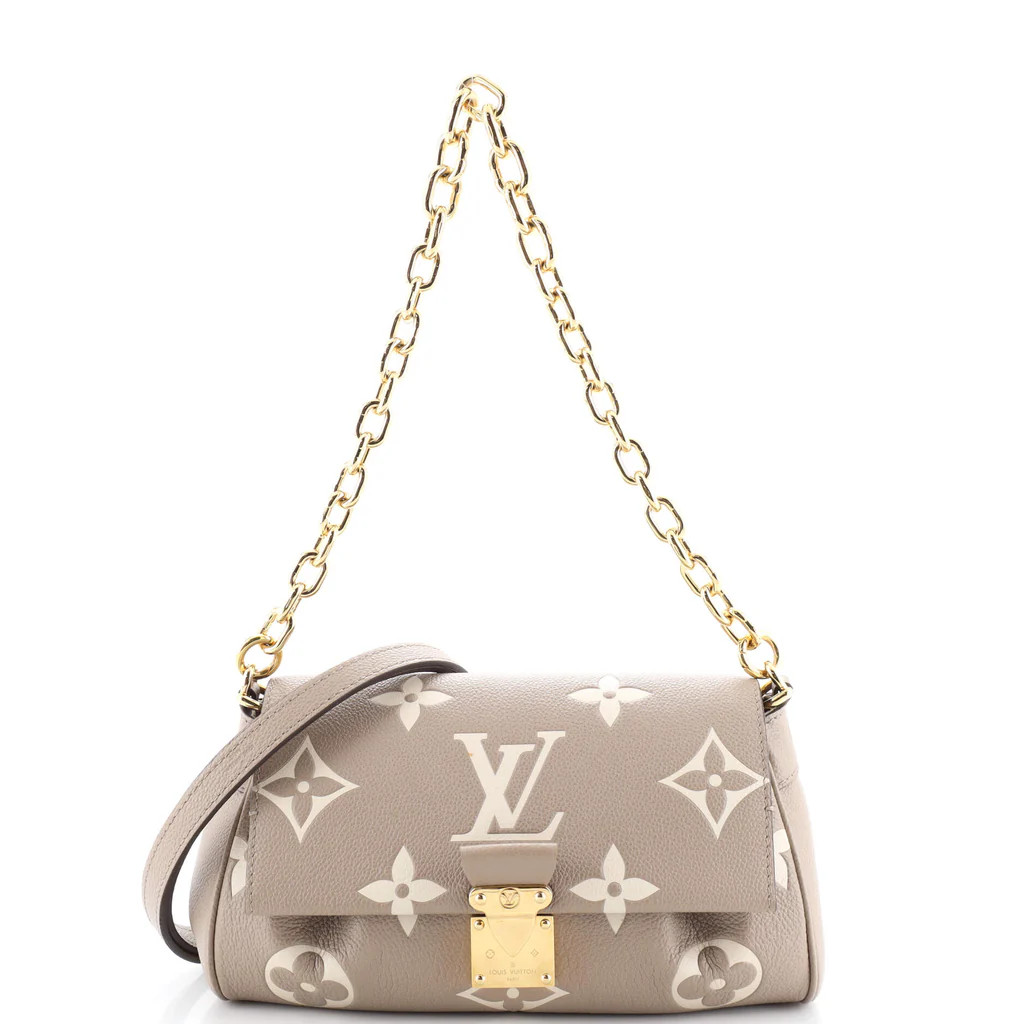 Favorite NM Handbag Bicolor Monogram Empreinte Giant | Rebag