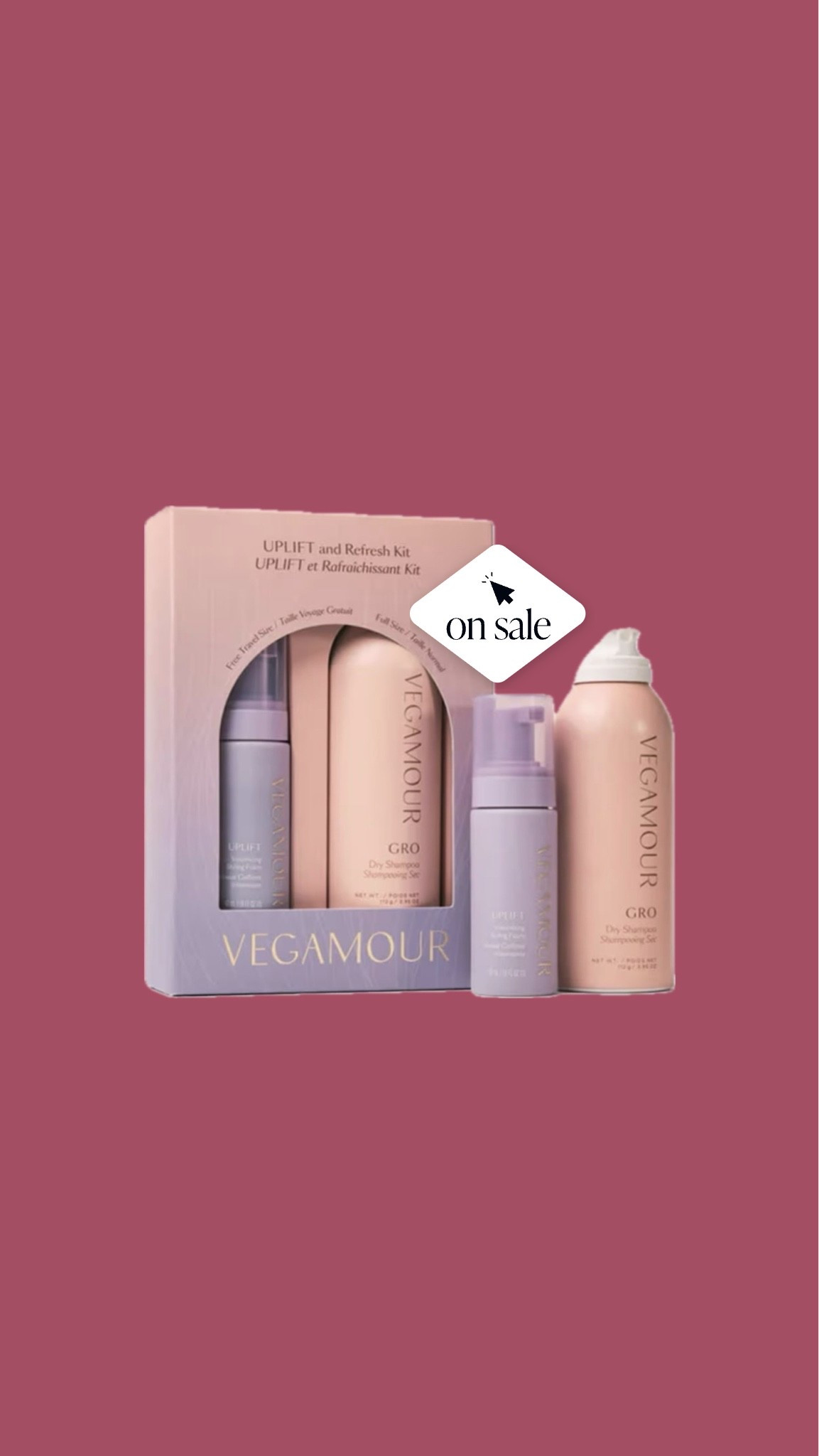 Current hair refresh obsession 
This Vegamour dry shampoo keeps my hair looking fresh between washes without feeling heavy 🤍

#LTKmorningroutine #LTKselfcare #LTKSaleAlert