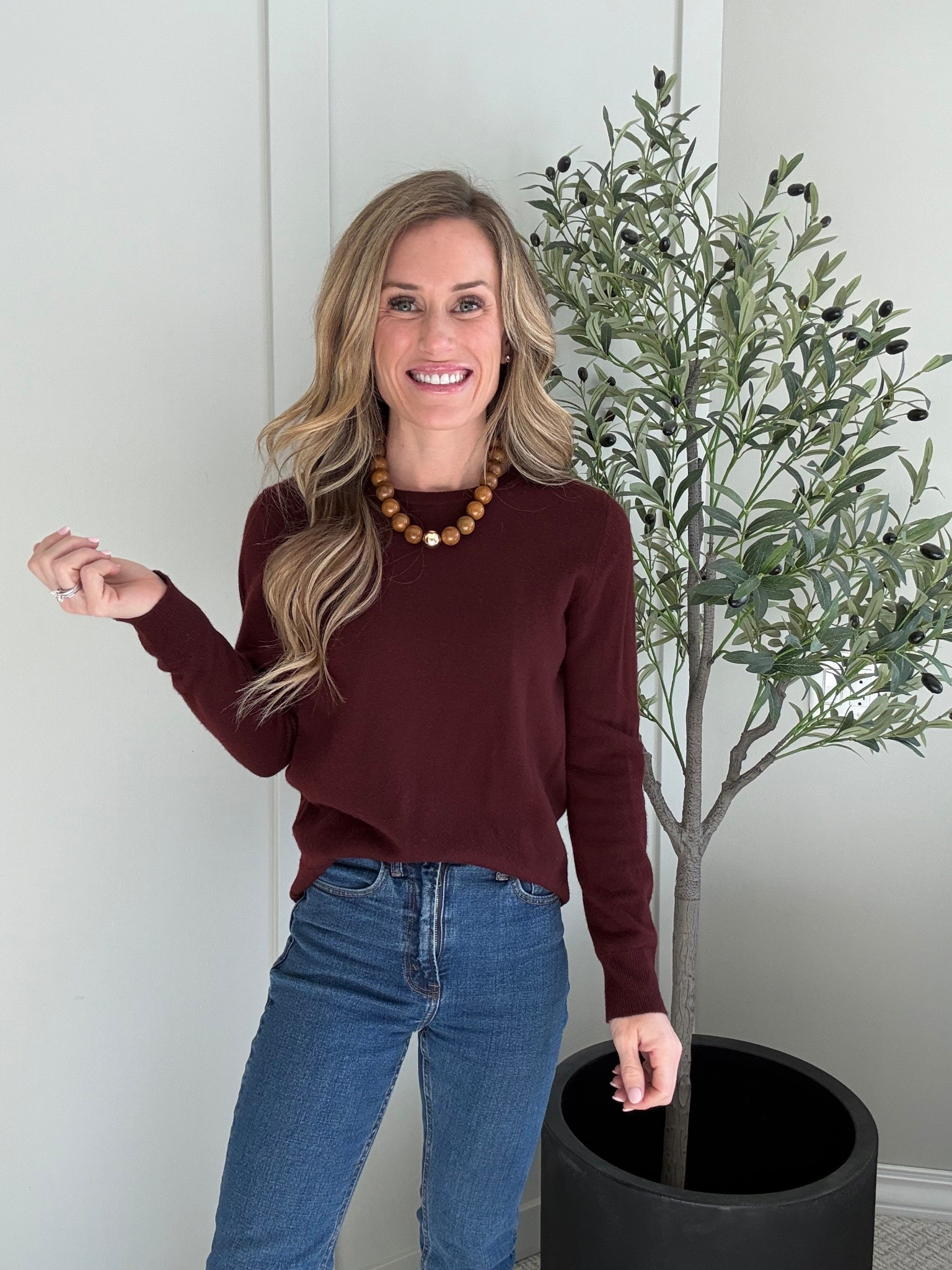 Outfit of the day
Quince sweater 

#LTKgrwm #LTKootd #LTKmomlife