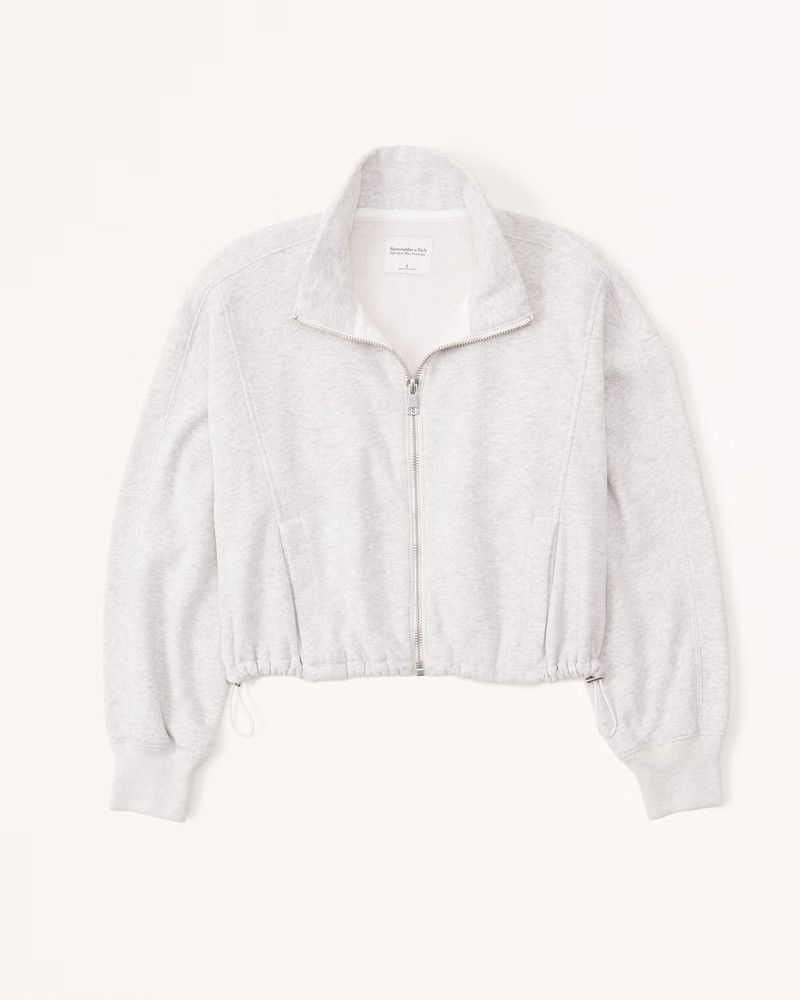 Essential Mini Sunday Mock Full-Zip | Abercrombie & Fitch (US)