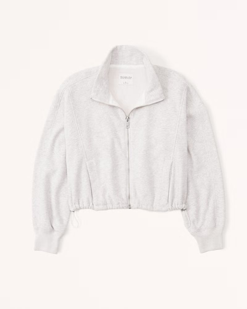 Essential Mini Sunday Mock Full-Zip | Abercrombie & Fitch (US)