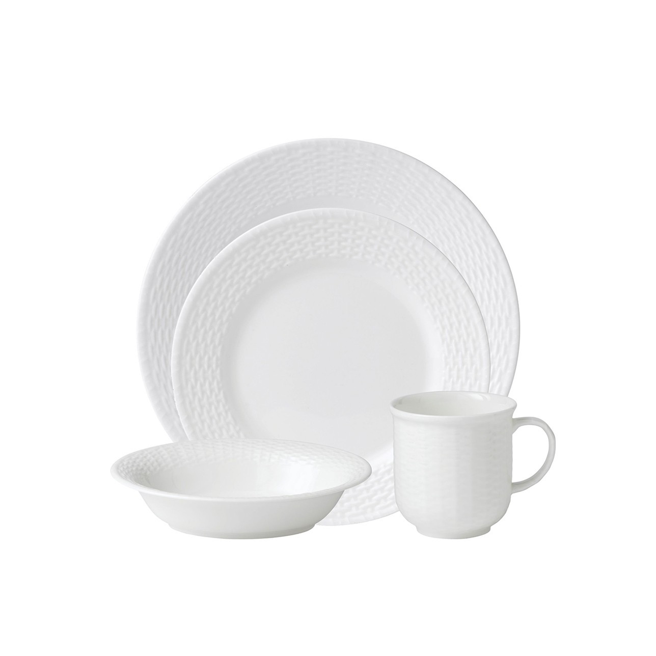 Nantucket Basket 4-Piece Place Setting | Wedgwood | Wedgwood