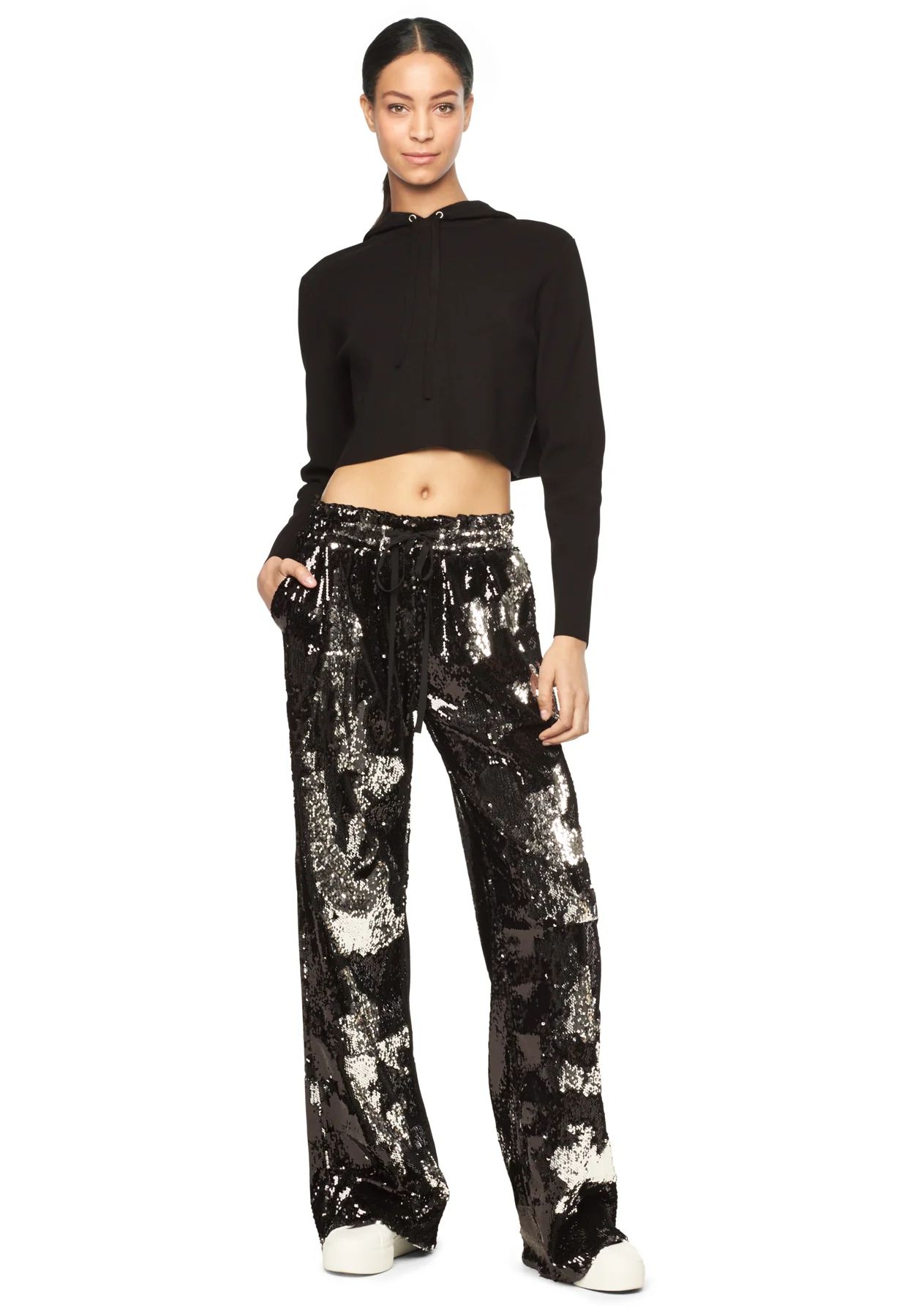 Sequins Track Pant | Milly NY