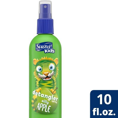 Suave Kids Detangler Spray For Tear-Free Styling Silly Apple - 10 fl oz | Target