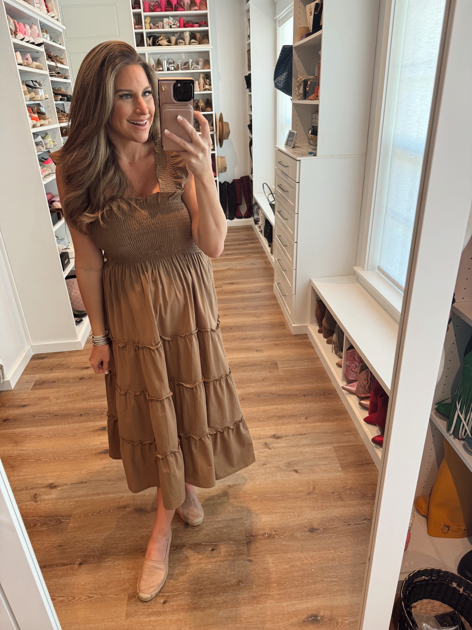 Nap dress copy cat on Amazon prime! In a size medium for my bump! 