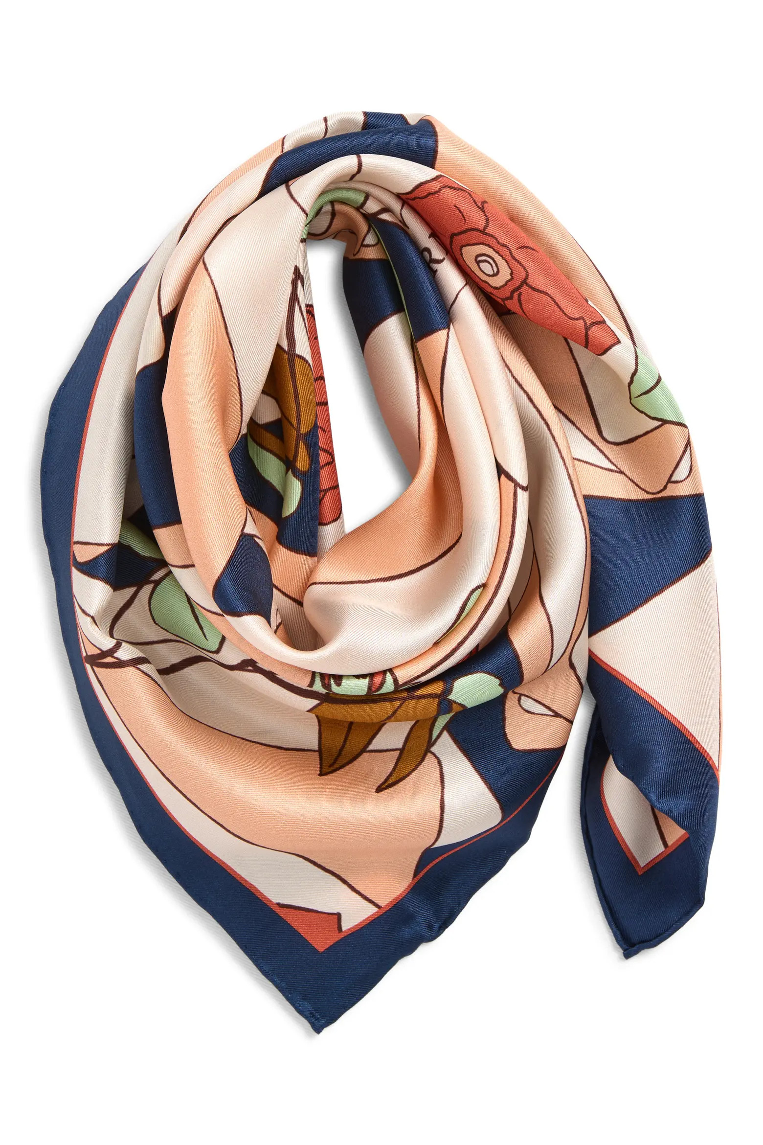 Camellia Silk Square Bandana | Nordstrom | Nordstrom