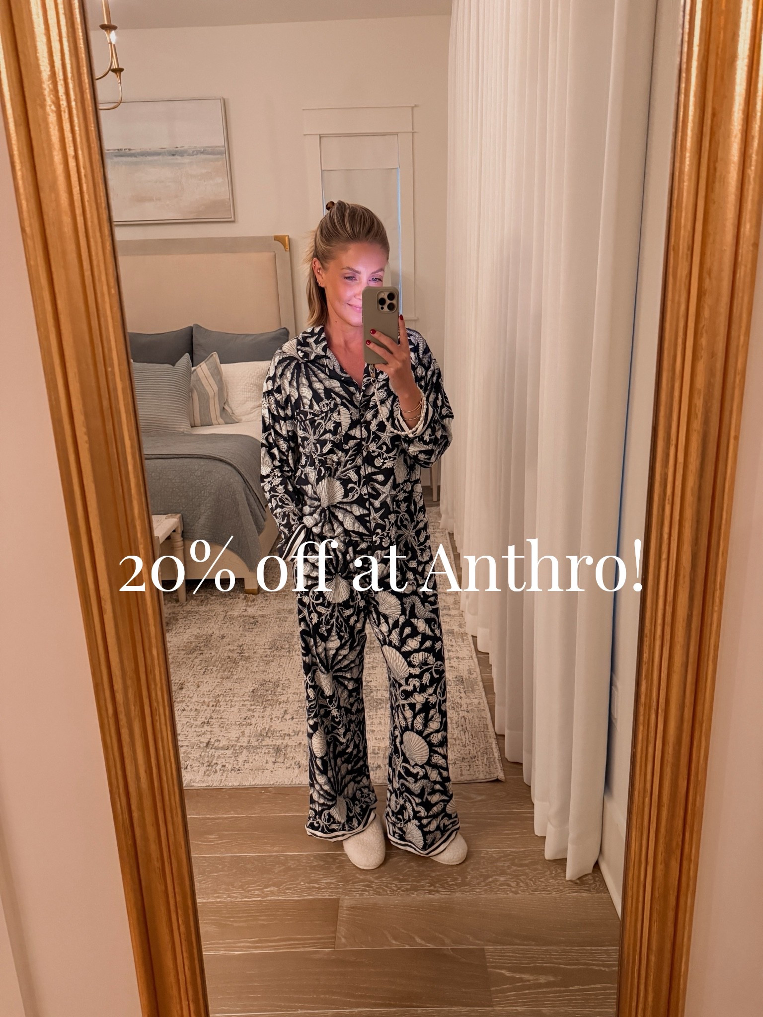Use my code AMANDAW20 for 20% off Orders of $100+ at Anthropologie!
Wearing the XS (size down one in the pants!) 🐚

#LTKSaleAlert #LTKPetite #LTKOver40